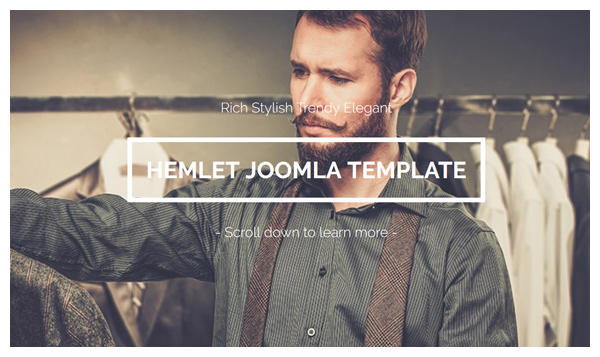 hemlet joomla template