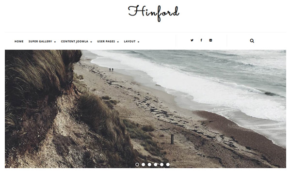 hinford joomla theme