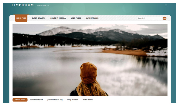 limpidium joomla theme