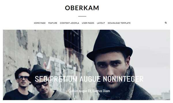 oberkam joomla theme