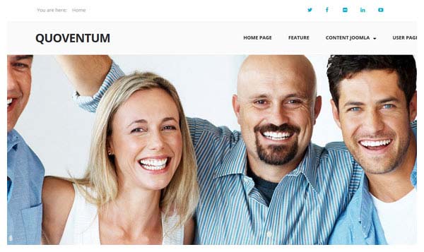 quoventum joomla theme